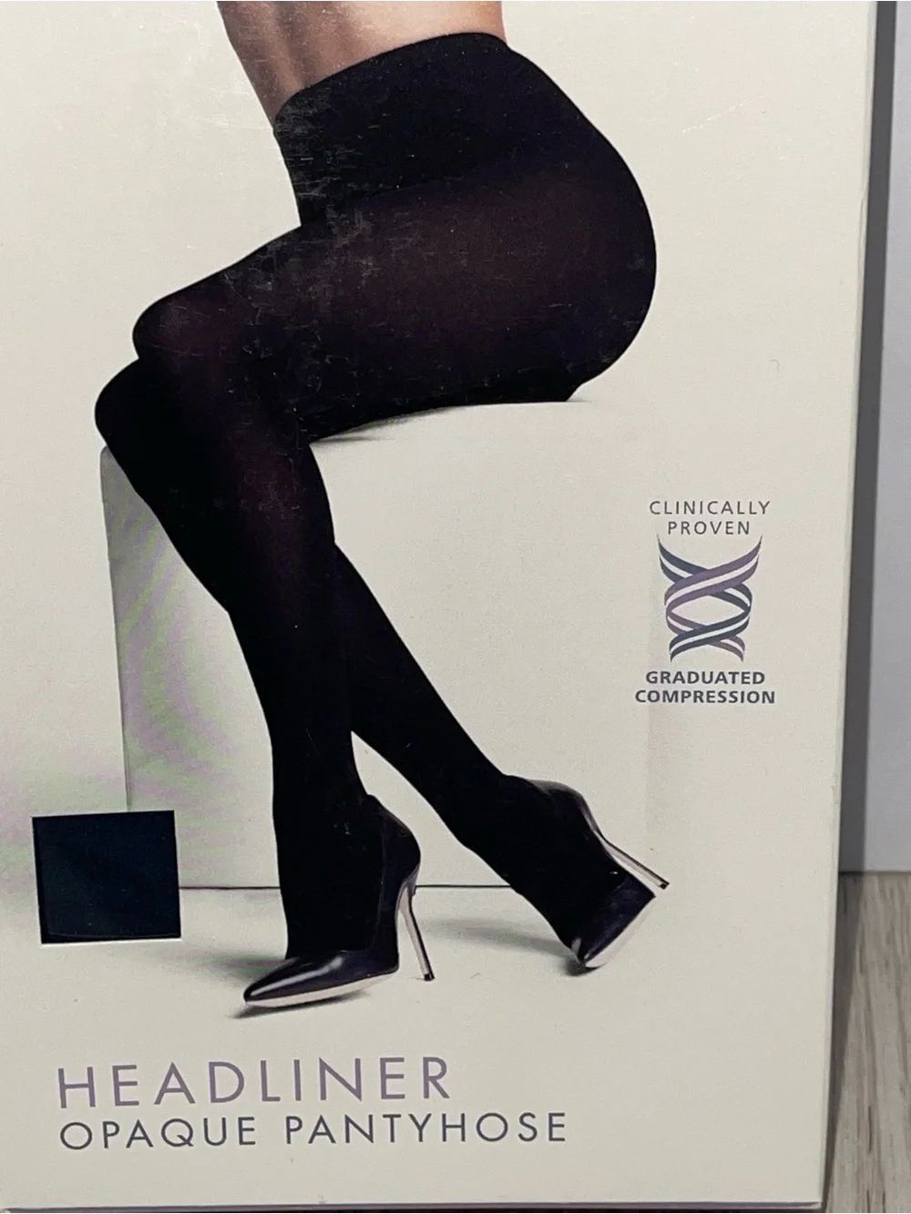 NEW INSIGNIA WOLFORD COMPRESSION TIGHTS Midnight Blue Size D